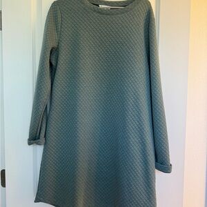 Southern Tide Quilted Long Sleeve Dress